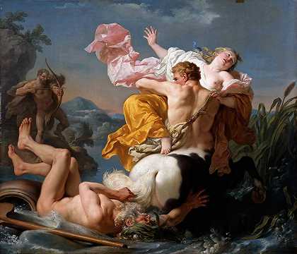 路易·让·弗朗索瓦·拉格伦内的《半人马Nessus绑架迪亚内拉》