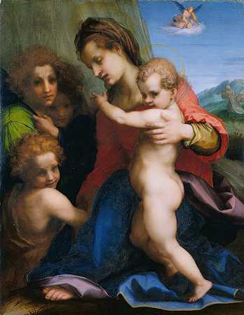 安德里亚·德尔·萨托的《圣母与圣婴浸信会》