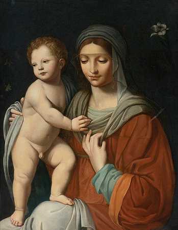 《圣母与孩子》作者：贝尔纳迪诺·路易尼