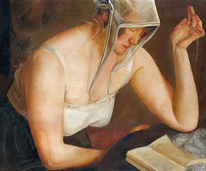 鲍里斯·格里戈里耶夫的《女性阅读》