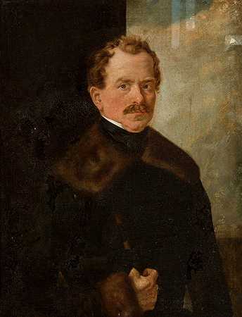 “费利克斯·Pę恰尔斯基的格拉詹·鲁道夫斯基肖像