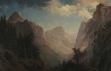 阿尔伯特·比尔斯塔特的《约塞米蒂山谷的景色》
