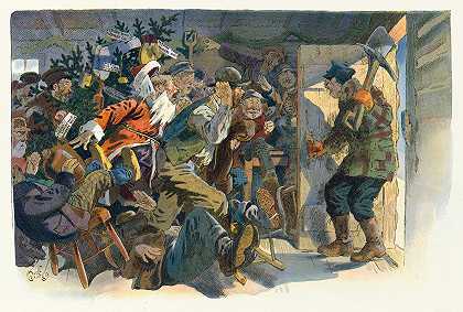 威尔·克劳福德的《采矿营地的圣诞节》