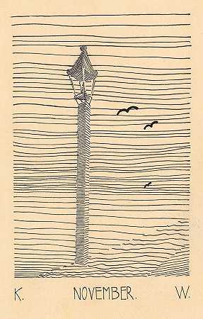 卡尔·维纳的《灯笼与三只鸟》