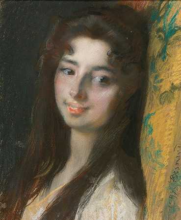 阿尔伯特·贝斯纳德的《一位女士的肖像》