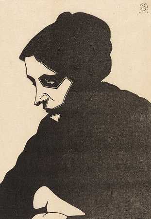 塞缪尔·杰苏伦·德·梅斯奎塔《一个无名女子的肖像》