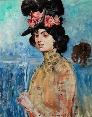 雅切克·马尔切夫斯基的《佐菲亚·阿特斯兰德肖像》
