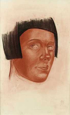 亚历山大·叶夫根尼耶维奇·雅科夫列夫的《一个女人的肖像》