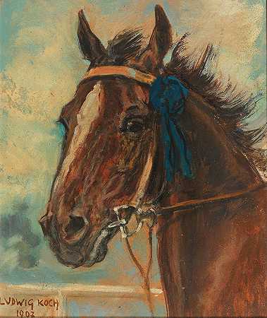路德维希·科赫的《一匹获胜的马》