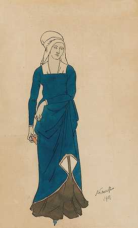 Léon Bakst的《唐璜服装设计》