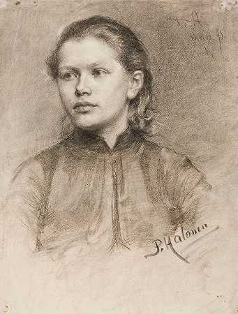 佩卡·哈洛宁的《年轻女人的肖像》