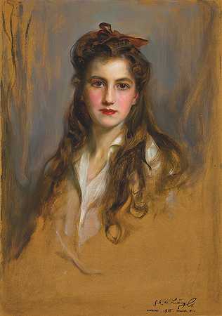 菲利普·阿莱克修斯·德·拉斯洛的《尼娜·格奥尔基耶夫娜公主肖像》（1901-1974）