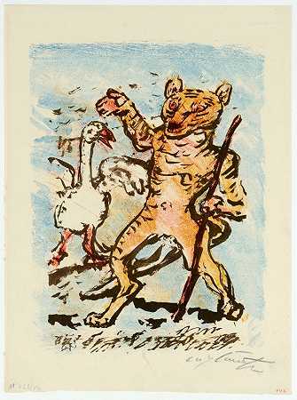 洛维斯·科林斯的《猫的暗示和唱歌的鹅》