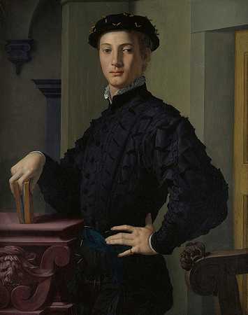 阿格诺洛·布朗齐诺的《年轻人的肖像》