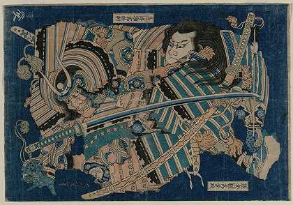 Kamakura no Gengoro由Katsushika Hokusai占领Torinoumi Tasaburo