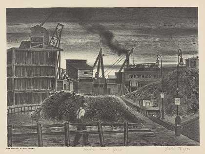 Julius Tanzer的《哈莱姆煤场》