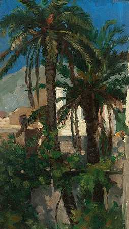 弗朗西斯·戴维斯·米莱的《棕榈，卡普里》