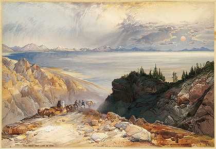 托马斯·莫兰的《犹他州的大盐湖》