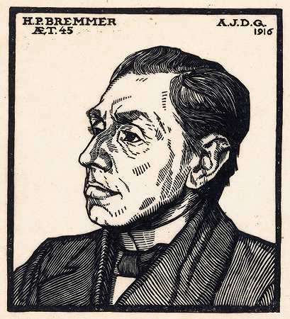 朱莉·德·格拉格的《亨德里库斯·彼得鲁斯·布雷默肖像》