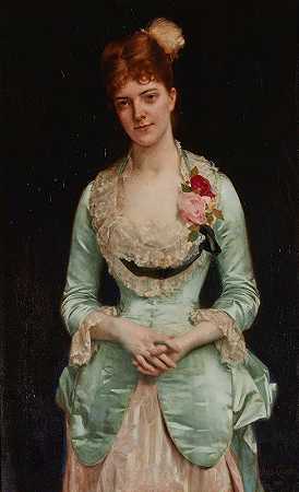 亚历山大·卡巴内尔的《马修斯小姐肖像》