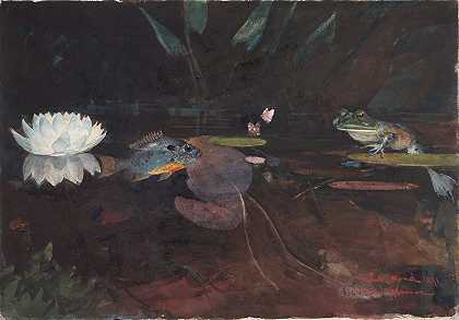 温斯洛·霍默的《水貂池》
