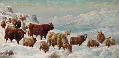 查尔斯·琼斯的《高原的冬天》
