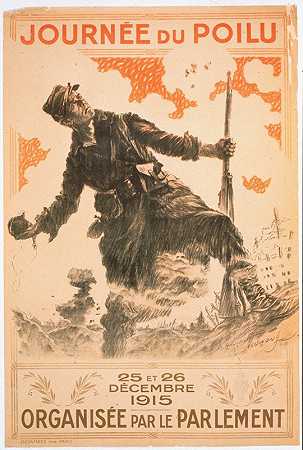 “毛发日，1915年12月25日和26日，由莫里斯·路易斯·亨利·纽蒙特组织