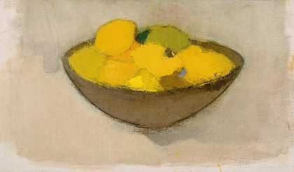 海伦·施杰夫贝克的《碗里的柠檬》