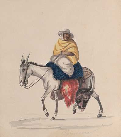 弗朗西斯科·费罗的《骑驴的屠夫》