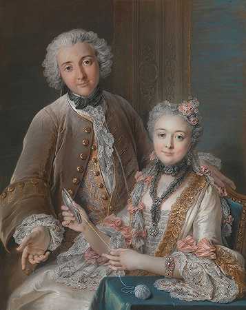“弗朗索瓦·德·朱利安（1722–1754）和玛丽·伊丽莎白·德·朱利安（1724–1795）