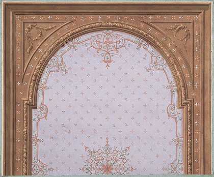 Jules Edmond Charles Lachaise的《Hôtel Cottier天花板设计》
