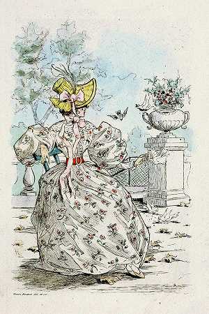 19世纪女性时尚1831年亨利·布特