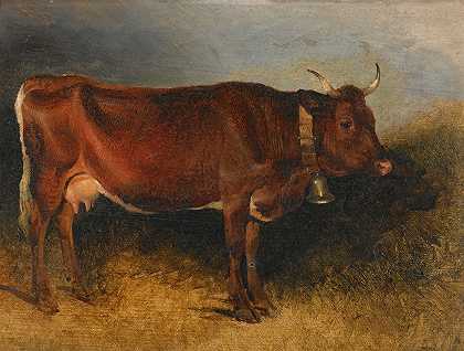 弗里德里希·奥古斯特·马蒂亚斯·高尔曼的《一头奖牛》