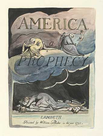 威廉·布莱克的《美国，预言》
