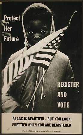 “保护她的未来注册并投票