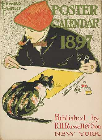 爱德华·彭菲尔德1897年日历封面
