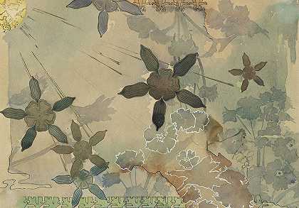 奥古斯托·贾科梅蒂的《风格化植物（研究）》