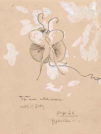 詹姆斯·阿博特·麦克尼尔·惠斯勒的《蝴蝶》