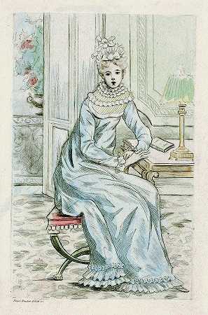 “19世纪女性时尚1807年亨利·布特