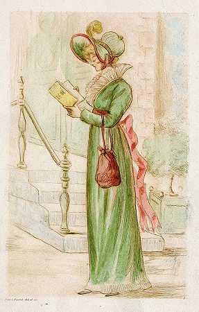 “19世纪女性时尚1805年亨利·布特