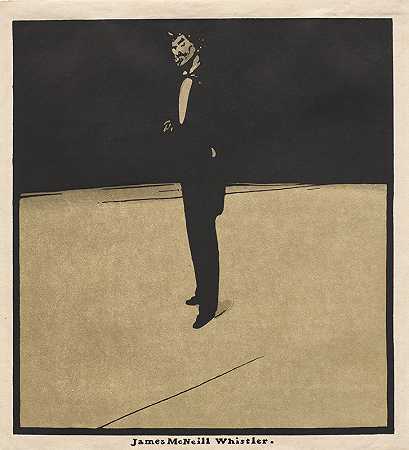 威廉·尼科尔森的《十二幅肖像詹姆斯·麦克尼尔·惠斯勒》