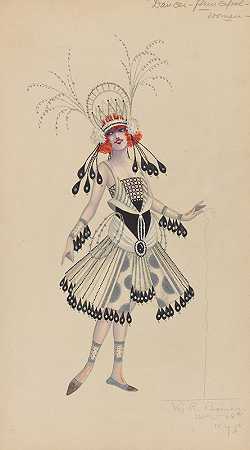 威尔·R·巴恩斯的《舞蹈家首席女性》