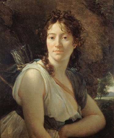 弗朗索瓦·热拉尔（François Gérard）的《公爵夫人肖像》（1777-1835），法国委员会成员，《狄多的角色》