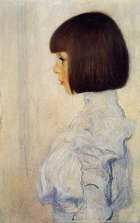 古斯塔夫·克里姆特的《海伦·克里姆特肖像》
