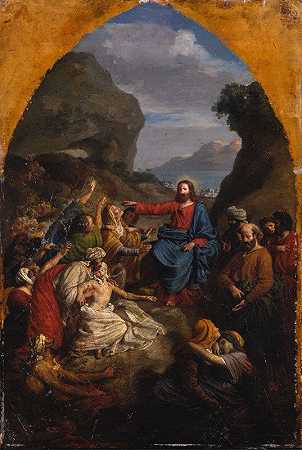 让-皮埃尔·格兰杰《耶稣基督治愈病人》