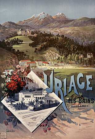 “Uriage les Bains（Isère）作者：Frederic Hugo Alesi