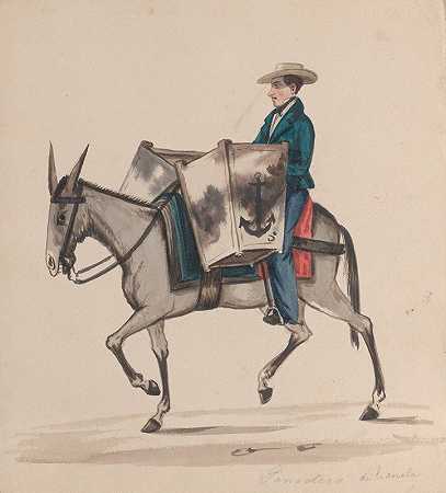 弗朗西斯科·费罗的《骑马的面包师》