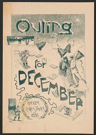 “十二月出游。1895年圣诞节快乐”作者：Anonymous
