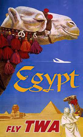 大卫·克莱恩的《埃及.飞行TWA》