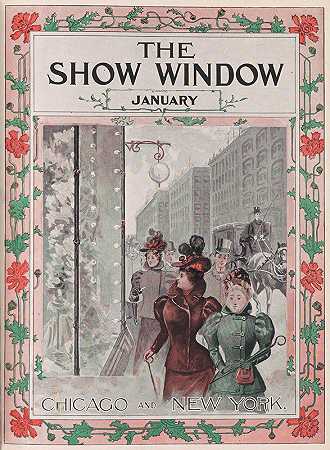 “The Show window，一月，莱曼·弗兰克·鲍姆